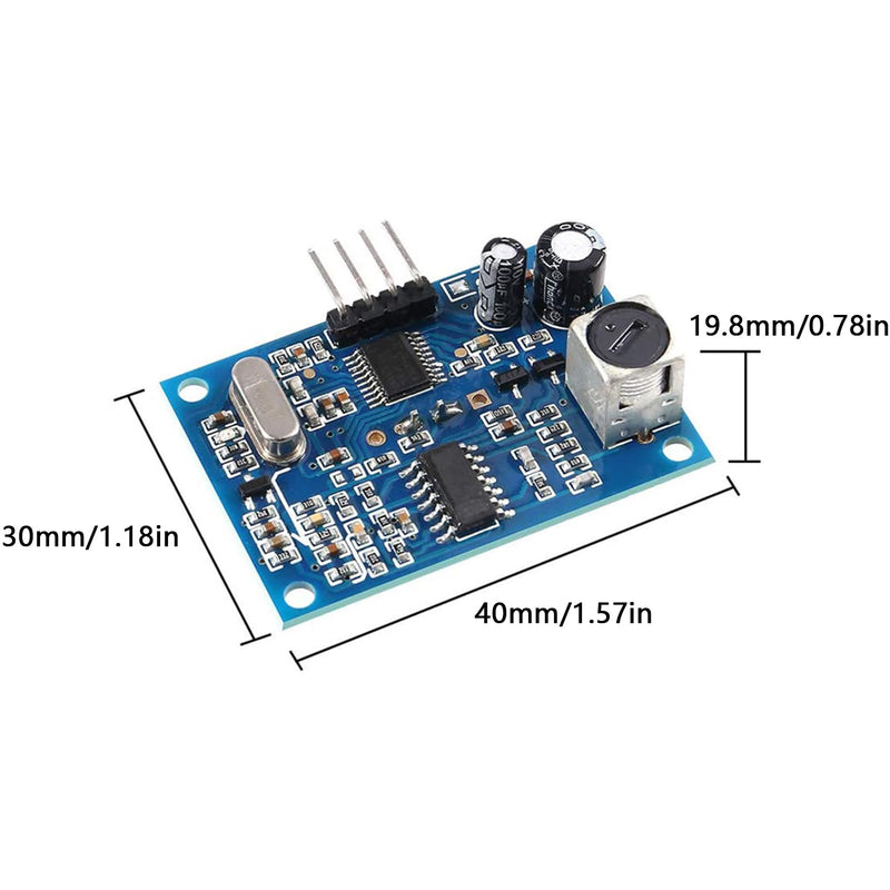 JSN-SR04T Ultrasonic Sensor Waterproof Module JSN-SR04T Ultrasonic Distance Measuring Module with Waterproof Sensor Ultrasonic Distance Measuring Module 2 Pieces 5 V Ultrasonic Sensor Waterproof