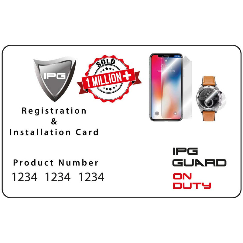 IPG for Compatible Zebra TC52ax with Hydrogel Screen Protector (6 Units) Invisible HD Clear Film Anti Scratch Guard-Smooth/Self-Healing/Bubble Free for TC52Thin HydroGel (Thin)