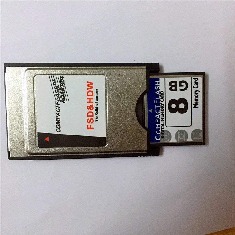 PCMCIA Compact Flash PC CF Memory Card Reader Adapter