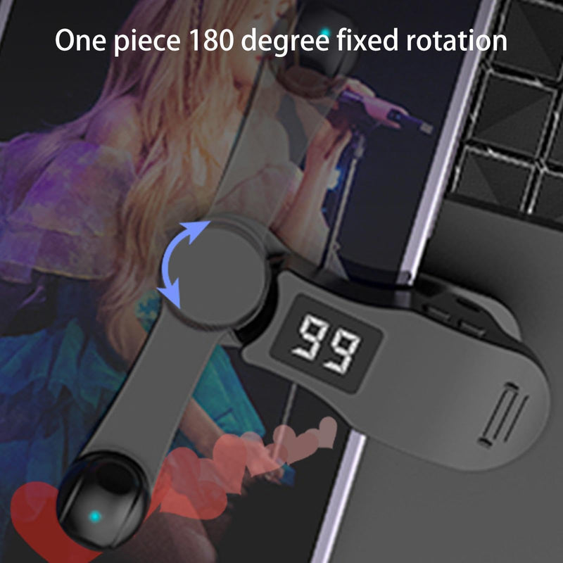 Auto Clicker for Smart Phone | Automatic Finger Clicking Device - Smartphone Continuous Clicking Gadgets for Live Broadcast Likes Video Likes Reward Task Shopping Black