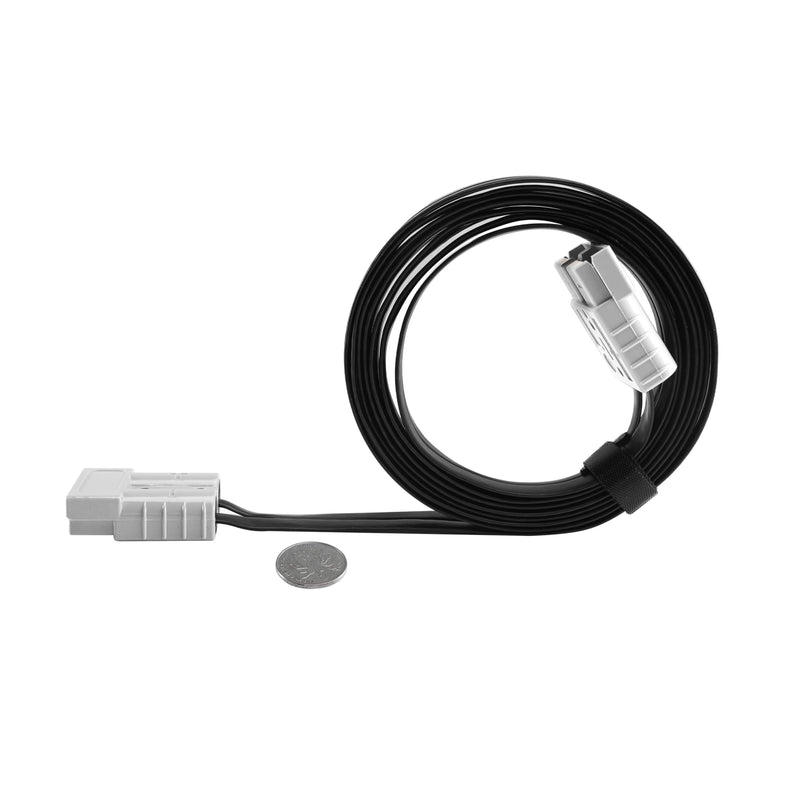 Offgridtec Anderson to Anderson Flat Cable Super Flat 4 mm² 0.5 m 0,5m Anderson Male to Anderson Plug