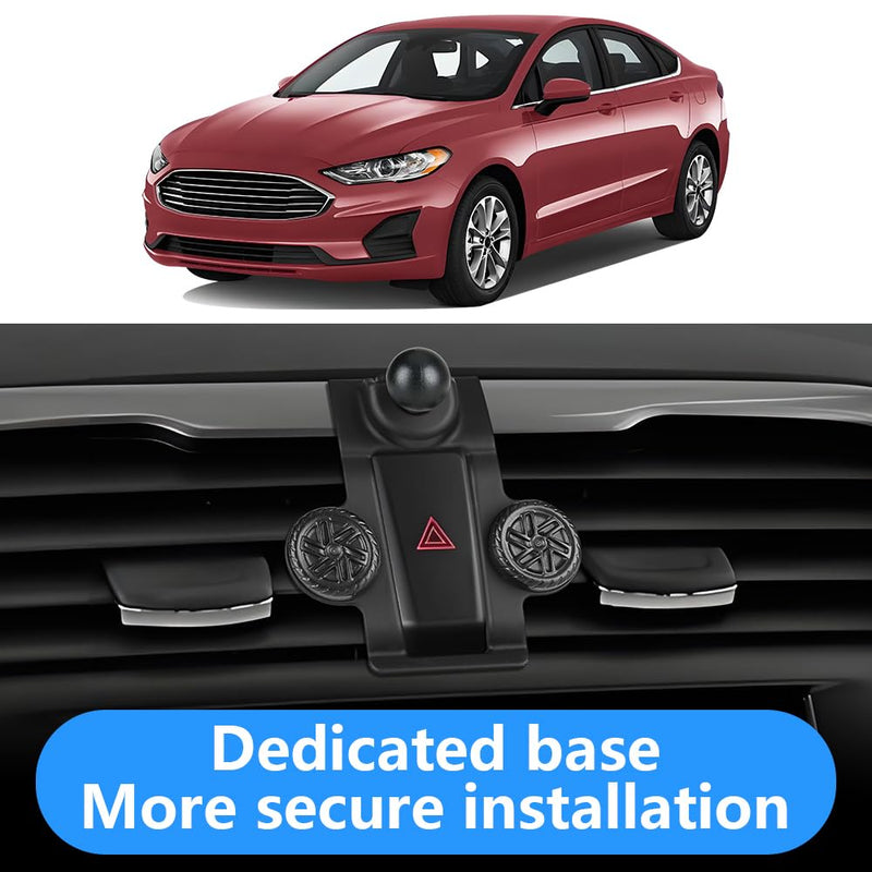 Car Phone Holder for Ford Fusion 2013 2014 2015 2016 2017 2018 2019 2020 Auto Interior Accessories Best Cell Phones Mount Cellphone Mobile Cradle Charging Navigation Bracket Vent Screen Stand