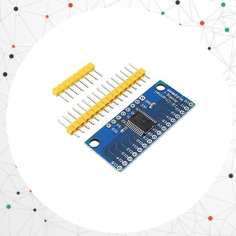 CD74HC4067 High Speed CMOS 16 Channel Analyzer Digital Multiplexer Analogue / Digital 2V-6V Pack of 8