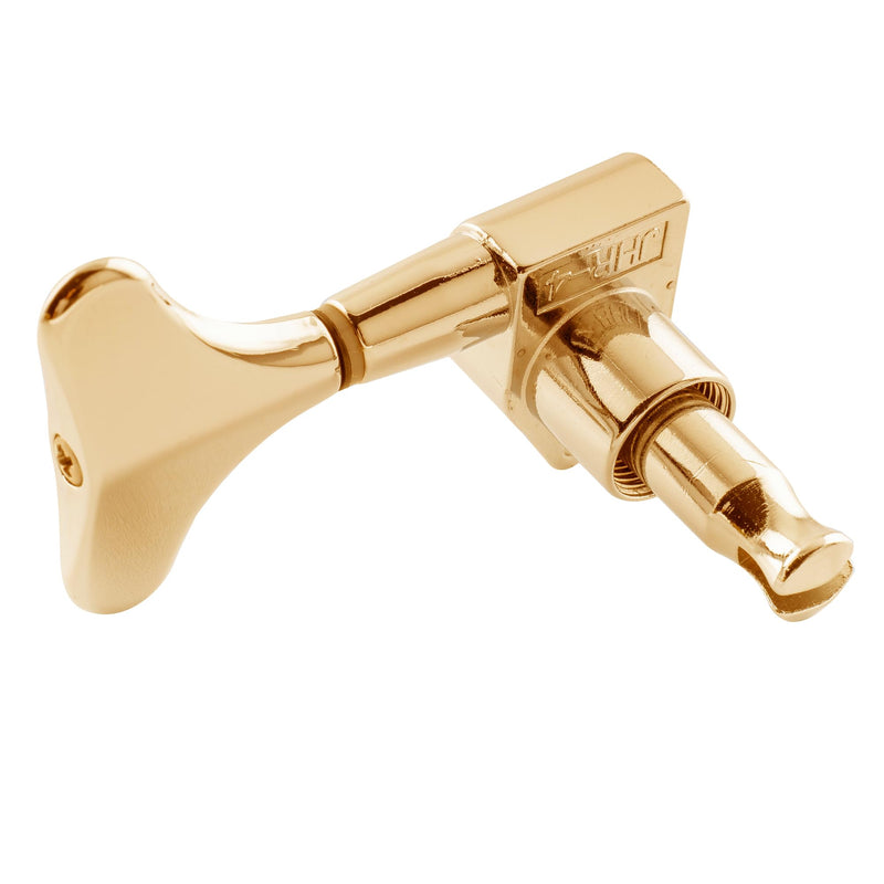 Musiclily Pro 2+2 Sealed Bass TunersTuning Keys Pegs Machine Heads for Ibanez Style Precision Jazz Bass, Gold