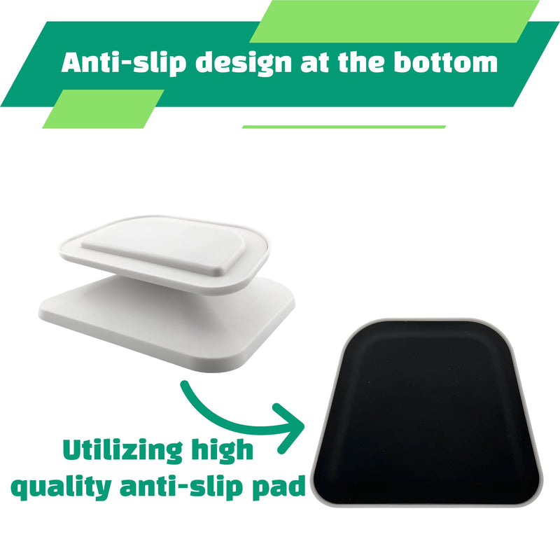Sintron Adjustable Magnetic Stand Mount for Shᴏw 8 3rd gen, Smart Display Stand Holder with 360 Degree Rotation, Swivel & Tilt Function, Anti-Slip Base - White Compatible with iPhone 12 & newer models For Show 8