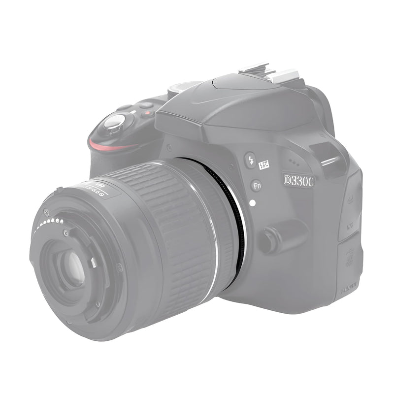 [AUSTRALIA] - Fotodiox Macro Reverse Adapter Compatible with 52mm Filter Thread to Nikon F Mount Cameras 52mm Macro Reverse Ring 