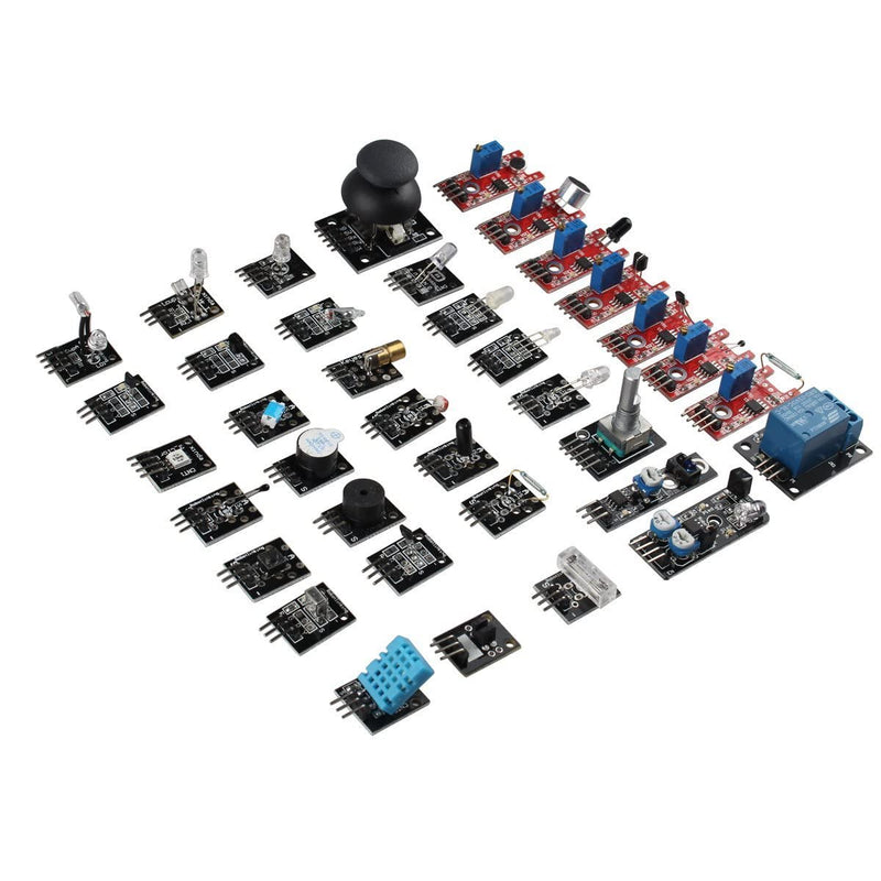 Dollatek Arduino Raspberry Pi Starter Kit 37 in 1 Sensor Module Arduino UNO R3 Mega2560 Nano K5