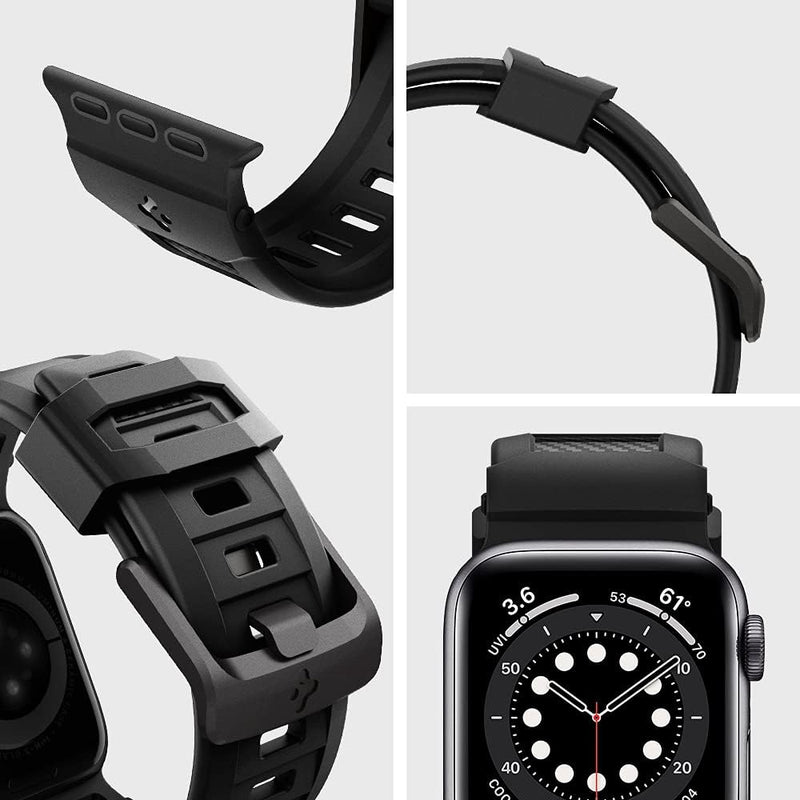 Spigen Rugged Armor and Rugged Band Designed for Apple Watch Ultra3/Ultra2/Ultra 49mm