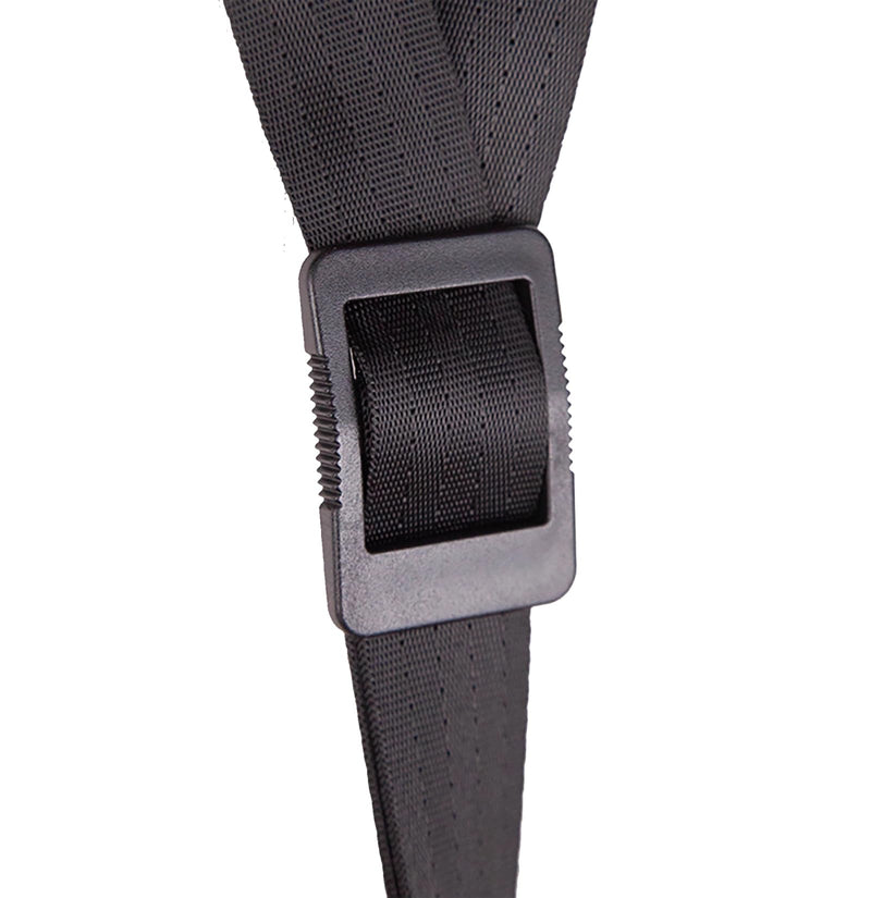 Saxophone Neck Strap, Soft Adjustable Sax Leather Padded for Alto Tenor Soprano Baritone Sax, Clarinet Black-2