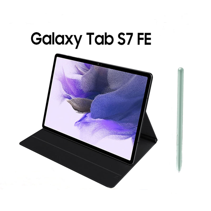 Green Galaxy Tab S7 / S7 FE Pen Replacement Pointer Stylus Pen for Samsung Galaxy Tab S7, Tab S7 FE S Pen Stylus (Without Bluetooth) + Tips/Nibs