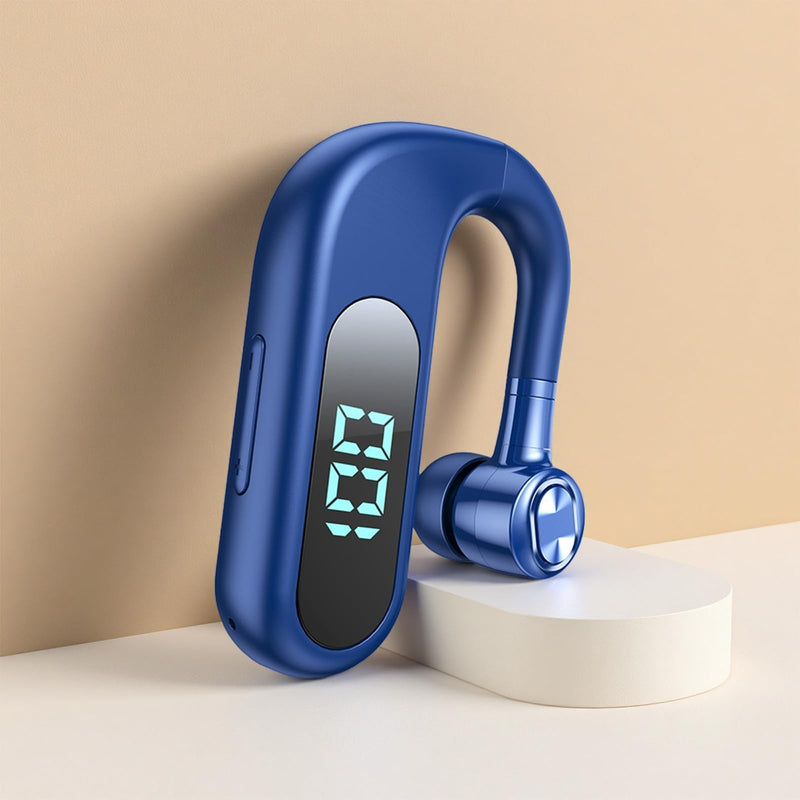[Blue Series Single Ear Wireless Bluetooth Business Headset-V13+Visible Blue Light-Up USB-C to USB-C Data Cable.