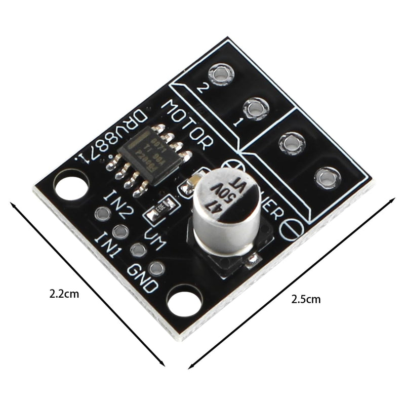 Tiardey DRV8871 DC Motor Driver Board BOB Drive Module 3.6A PWM Control Port Motor Driver for Industrial Appliances Printers Electrical Appliances