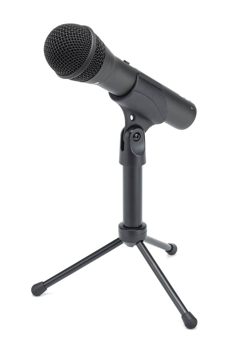 Samson Q2U USB/XLR Dynamic Microphone Recording and Podcasting Pack (Black) Grey