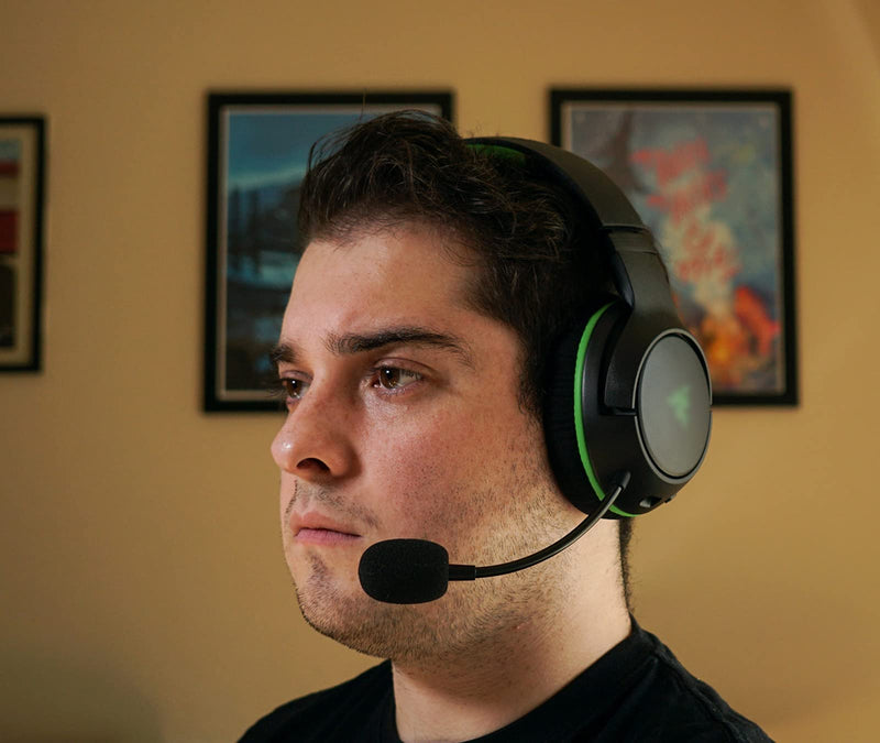 Microphone Replacement for Razer Kaira Pro Wireless Gaming Headset, Omnidirectional Detachable Mic Boom Works on Xbox One, Xbox Series X & S, PS5, PS4, PC, Mac