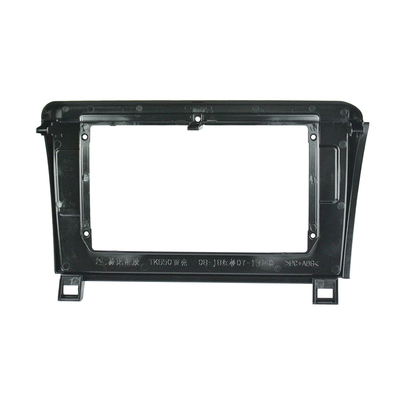 10.1'' Car Radio Stereo Dash Frame Fascia Bezel Panel w/Power Harness Cable Compatible for Toyota Tundra 2007-2013 Sequoia 2008-2018