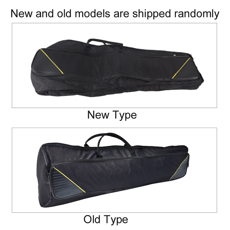 3 Colors Portable Alto / Tenor Trombone Shoulders Bag Handbag Musical Instrument Accessories ( Black)