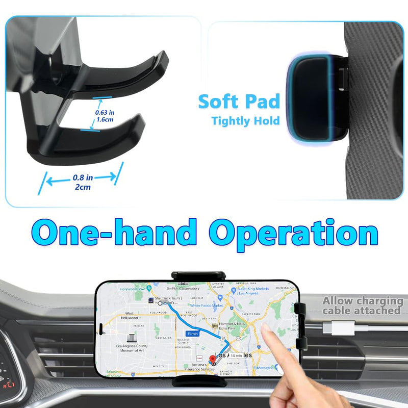 TTMIC Car Phone Holder Mount for Nissan Rogue Auto Accessories Interior Decoration Cellphone Case Cradles Navigation Bracket (Nissan-Rogue-21-23)