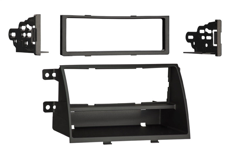 Metra 99-7340B Single DIN Dash Kit for Kia Sorrento 2011 Models & 70-7303 Harness for Hyundai/Kia 2009 and Up with Infinity Sound System, Multi Color DIN Dash Kit + 70-7303 Harness Standard Packaging