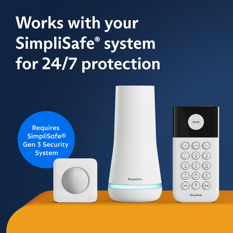 SimpliSafe Motion Sensor - Compatible with Gen 3 Home Security System