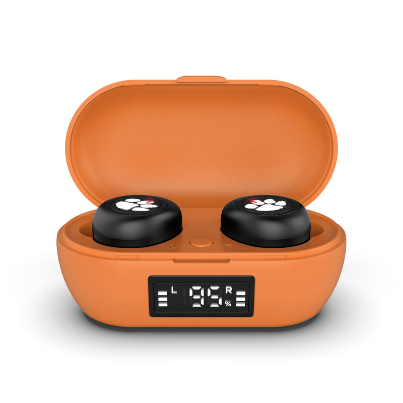SOAR Collegiate True Wireless Earbuds v.7, Clemson Tigers