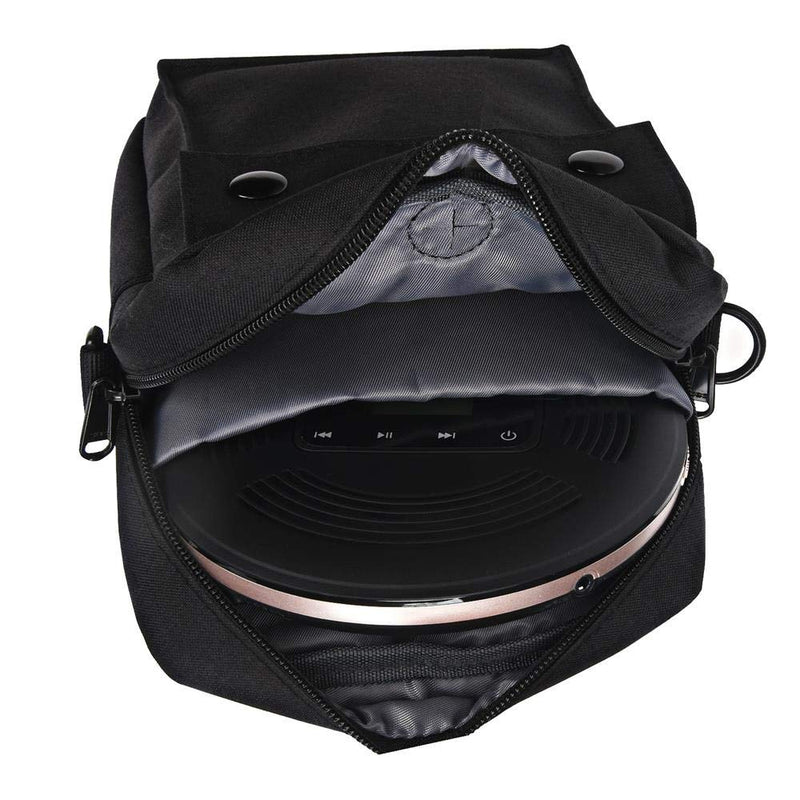 Portable CD Player Bag, CCHKFEI Waterproof CD Drive Bag Handbag Multipurpose CD Player Case Mini Shoulder Bag Fits Most CD Players