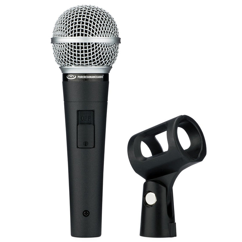 Pure Resonance Audio UC1S Ultra-Clear Dynamic Vocal Microphone with Switch 1 Pack
