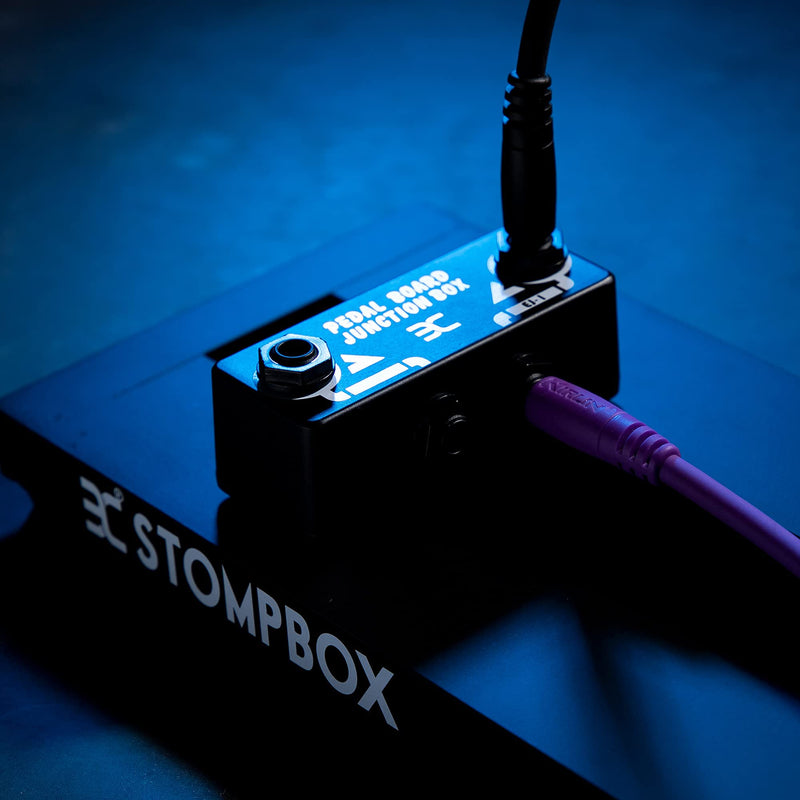 EX Pedalboard Junction box - aggregate input and output in one place - simplify setting, protect jack and save space