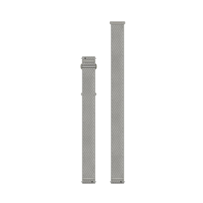 Garmin Schnellwechsel-Armband 18mm, passend für ausgewählte Modelle der Forerunner-, Venu-, vivoactive- und Legacy Hero- Serien, Original Zubehör Light Sand/French Gray Garmin Watch Band