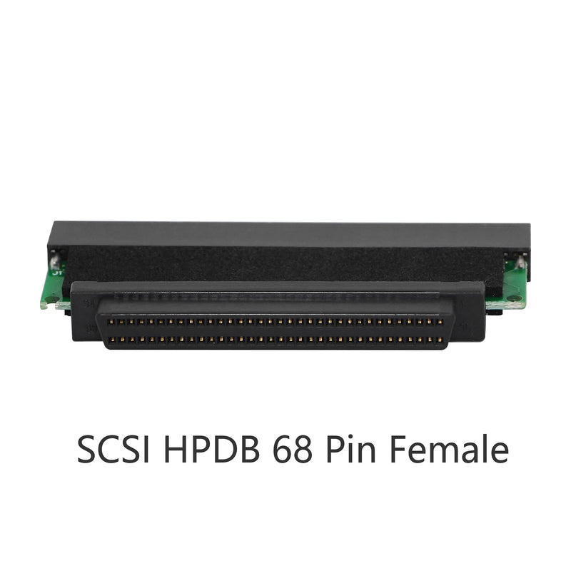 CERRXIAN SCSI HPDB 68 Pin Female to IDE 50 Pin Female Adapter Converter