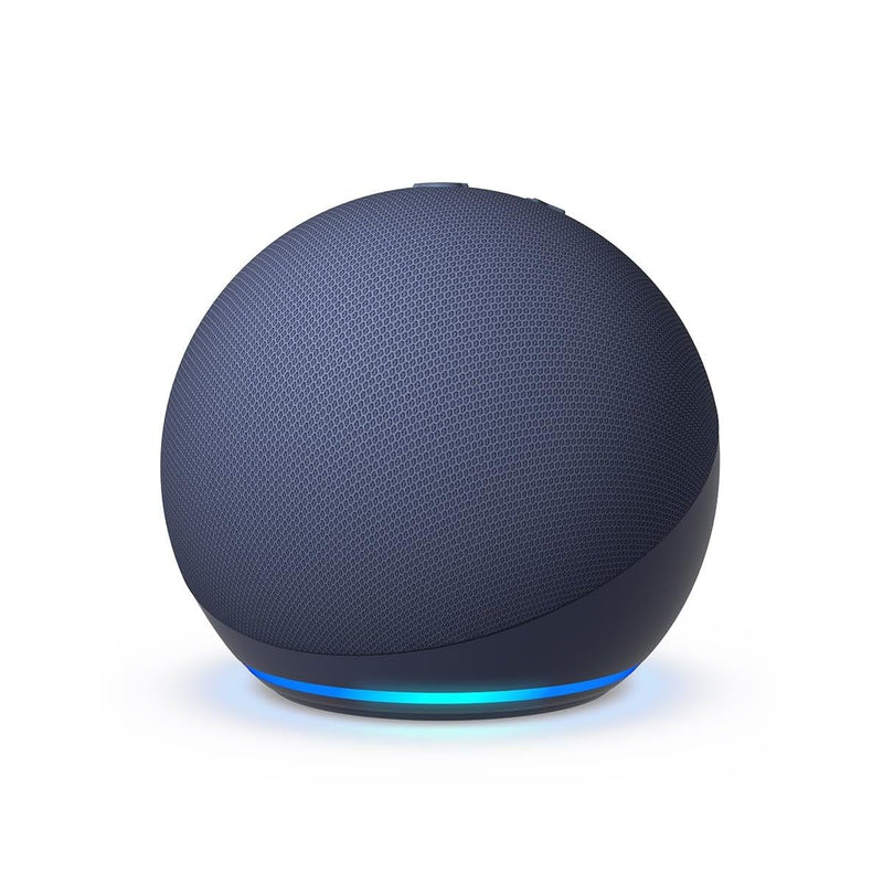 Echo Dot Bundle: Include Echo Dot, Deep Sea Blue and Made for Amazon Outlet Hanger, Glacier White.