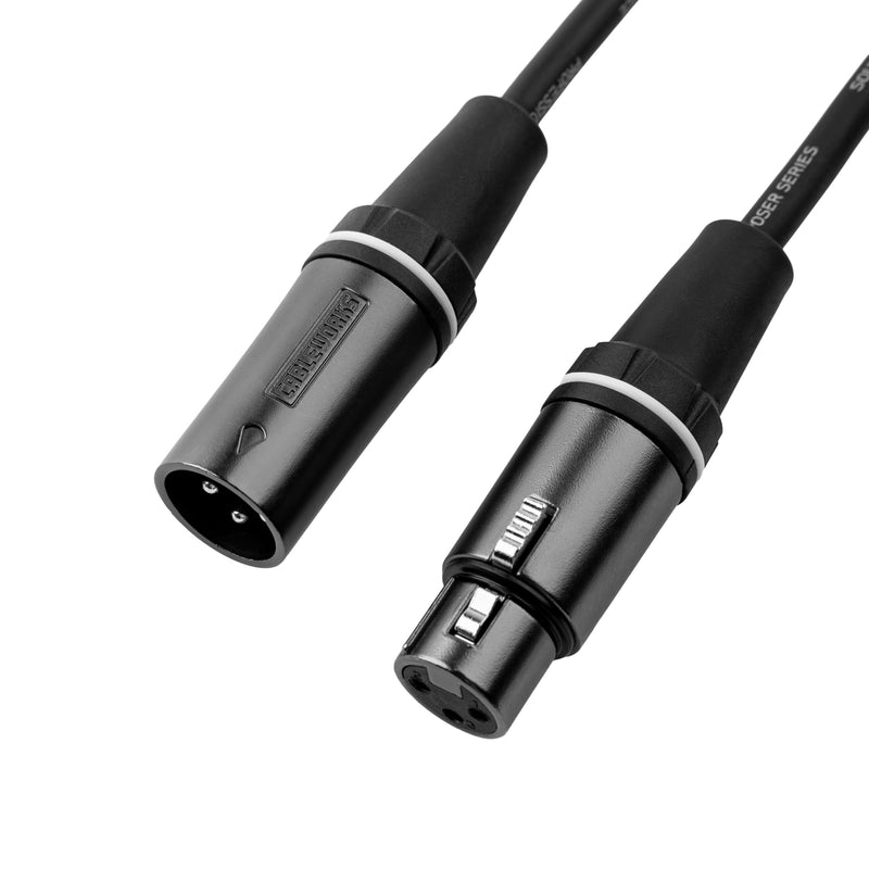 By Gator Cases Composer Series Deluxe 30 Foot XLR Microphone Cable, (GCWC-XLR-30) 30 Feet
