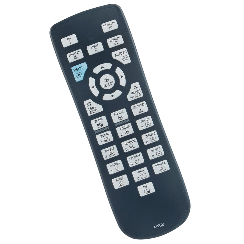 MXCB Replacement Remote Control fit for Sanyo Multimedia Projector PLC-XM1500C PLC-XP100 PLC-XP100L PLC-XP200L PLC-XM100 PLC-XM150 PLC-XM100L PLC-XM150L PLC-XF47 PLC-XF47K PLC-XF4700
