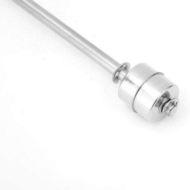 Float Switch Stainless Steel 250 mm, Wired Water Level Sensor, Double Ball Float Switch Made of Stainless Steel for Tank Basins