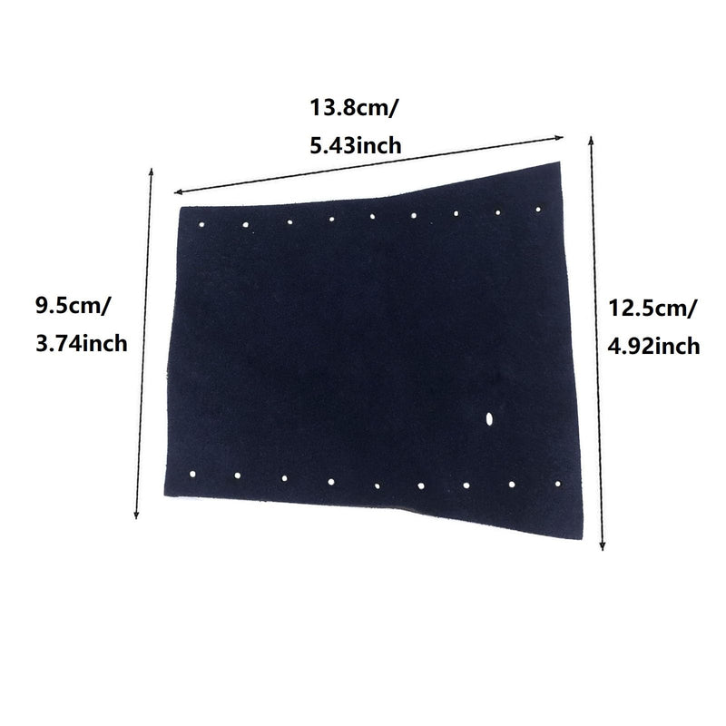 Genuine Leather French Horn Hand Guard Anti-skid DIY Rope Perforation Horn Guard Protector Accessories