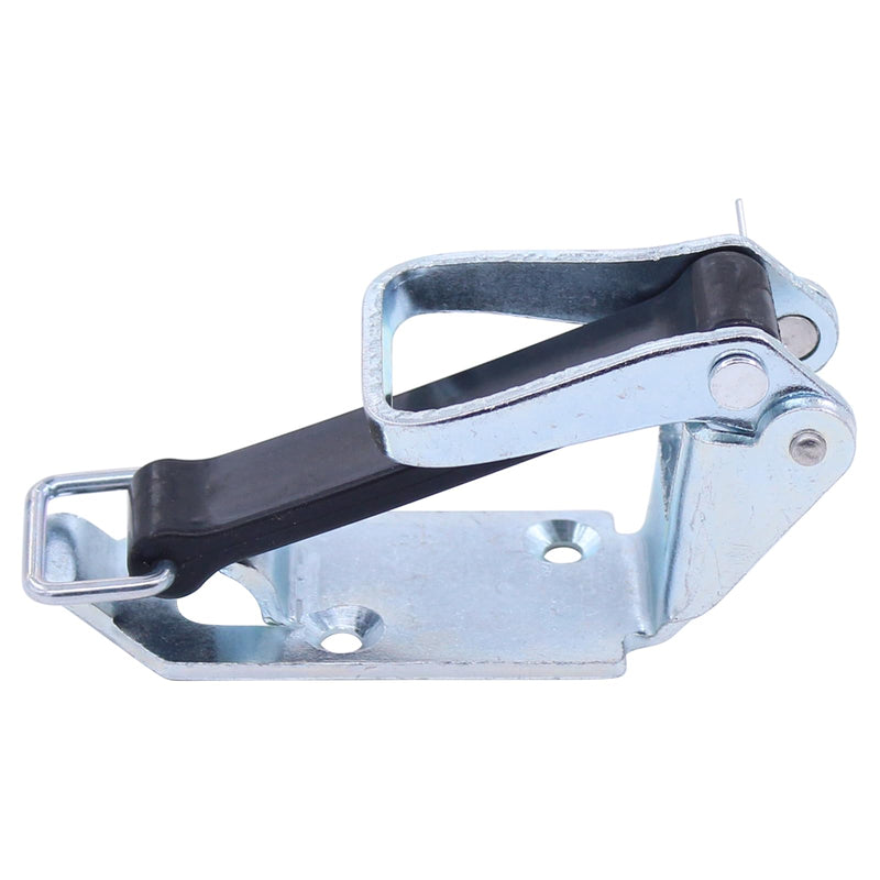 Locking bearing with elastic band, handle holder, shovel holder, axe holder, spade holder, broom holder, tension lock, device holder, tool holder, rubber tensioner for trailers, trucks, construction