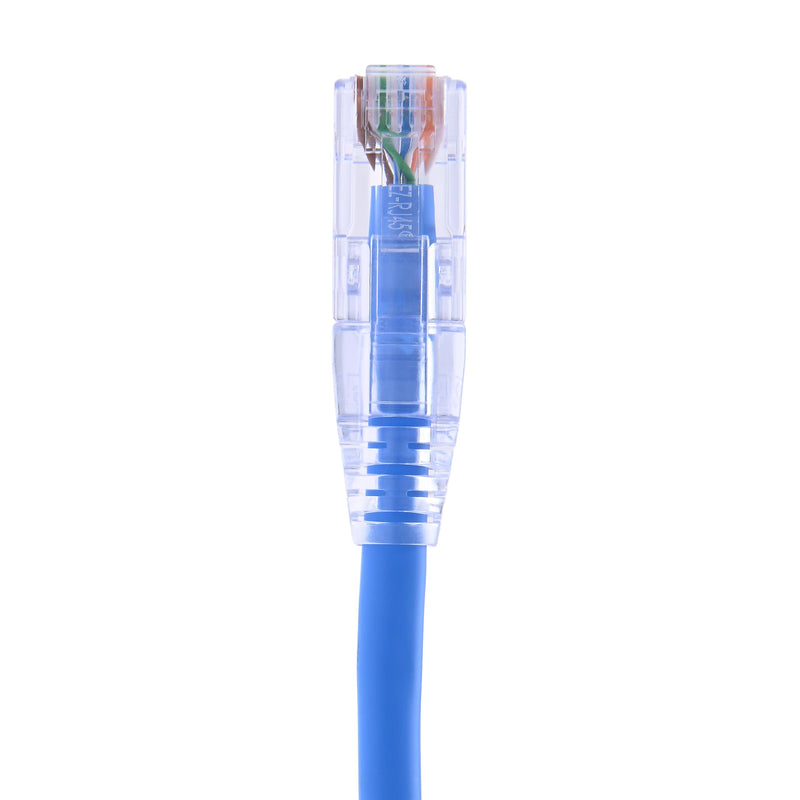 Platinum Tools 202016J EZ-RJ45 Cat6 50/50 Combo, Modular Connector for Ethernet Cable Termination, 100 per Jar Connector&Strain Relief