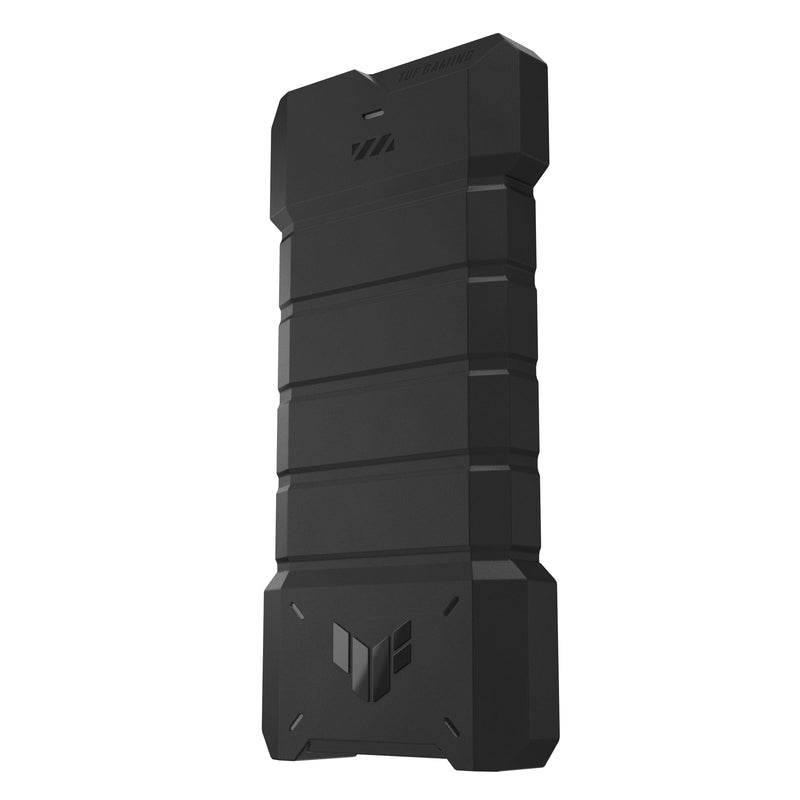 ASUS TUF Gaming A2, USB-C 3.2 Gen 2x2 SSD Enclosure, Dual M.2 NVMe PCIe and SATA, MIL-STD-810H Drop Resistance, IP68 Water and dust Resistance, Aluminum Alloy Chassis, 1 Year Warranty Enclosure only TUF A2|up to 20Gbps