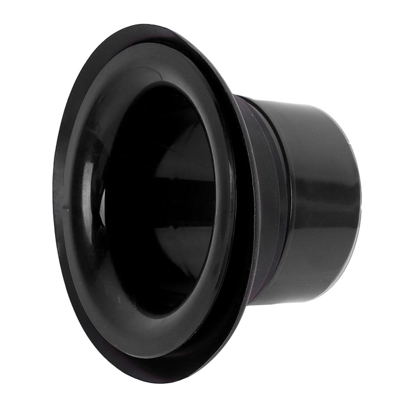 [AUSTRALIA] - Kick Drum Enhancer, Drum Bass Speaker Expands Frequency Enhances Musical Effect with Port Hole Protector for Performance (WP06 Black) WP06 Black 