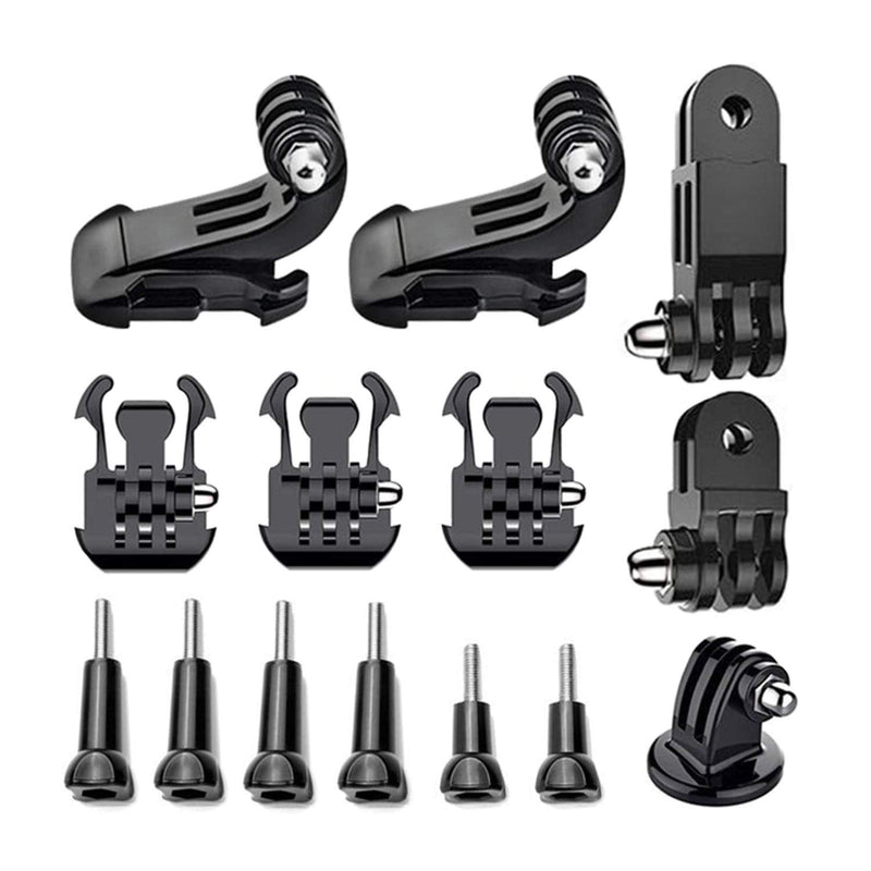 Koah 50-In-1 Action Camera Accessory Kit (Compatible with GoPro) - Suction Cup, Floating Handle, Grip Strap, 360 Rotation Clip, Tether Straps, Wrist Strap, Monopod, Bicycle Handlebar, Chest Strap, etc