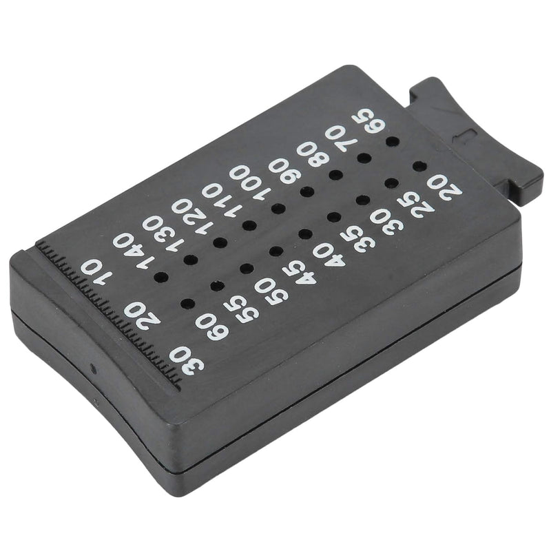 FUREIN SMILE Gutta Percha Cutter Measuring Ruler Dental Tool Precision Engineered Plastic 7 x 4 cm