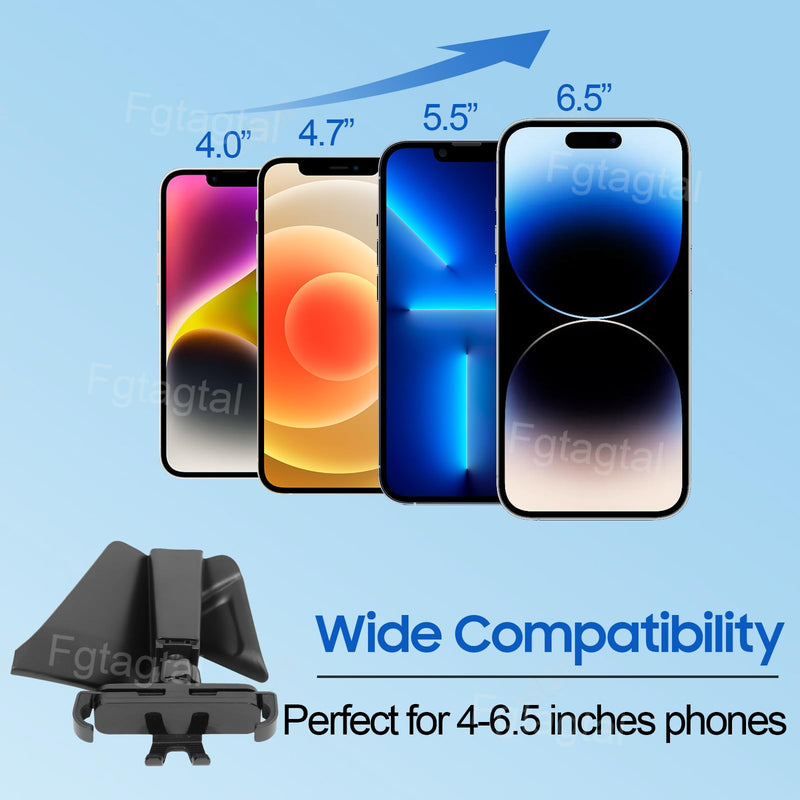 Car Phone Mount Compatible with Subaru Forester 2019-2024/XV 2018-2022 | Center Console Dashboard Panel Right Side Cell Phone Holder Handsfree Air Vent Phone Stand, Telescopic Arm Holder Type B