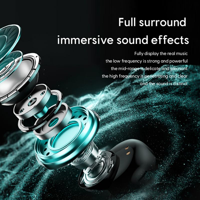 Sabbat X12 Ultra 2026 new Wireless Earbuds–CVC 8.1 Noise Reduction,Hi-Fi Stereo Sound,30H Long Battery Life,in-Ear Headphones for Sports&Work,Compatible with iPhone,Samsung,iOS,Android(Dream Stone) Dream Stone