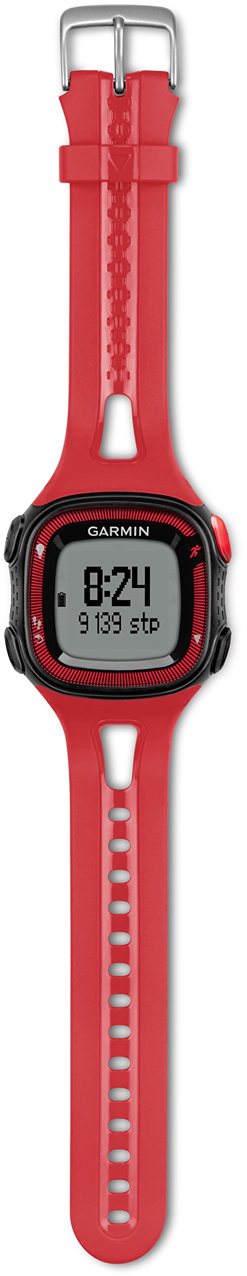 Garmin Replacement Band, Forerunner 15, LG, RED/BLK