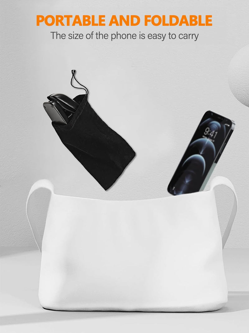[AUSTRALIA] - Vekkia Folding Music Stand Light, Portable 42 Led Rechargeable Super Bright Clip On Piano Lamp, Professional 5 Brightness×3 Color Temperature, Perfect for Grand Piano, Book Reading. Black 