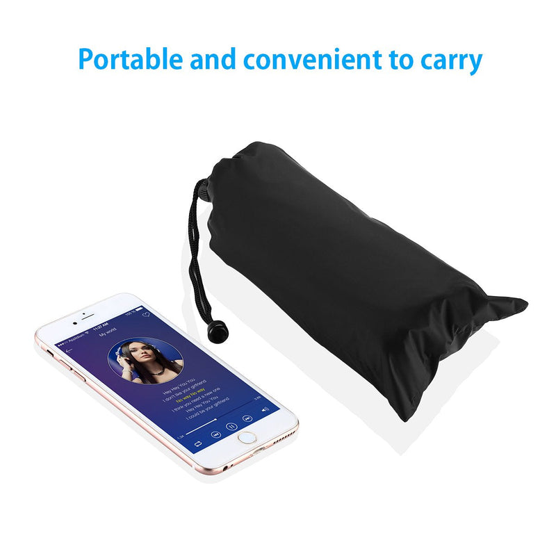 Powerextra Professional Waterproof Camera Rain Cover Protector for Nikon Sony Pentax and Other Digital SLR Cameras, Great for Rain Dirt Sand Snow Protection (Black)