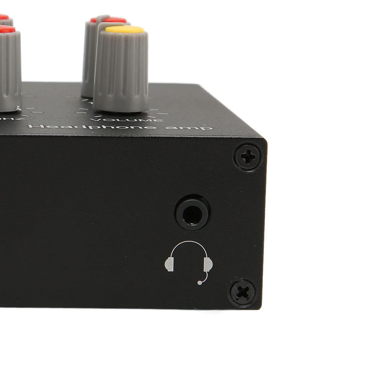 7 Band Sound Equalizer with 3.5mm Interface, Dual Channel Digital Equalizer, Aluminum Alloy Material for Car Stereo System