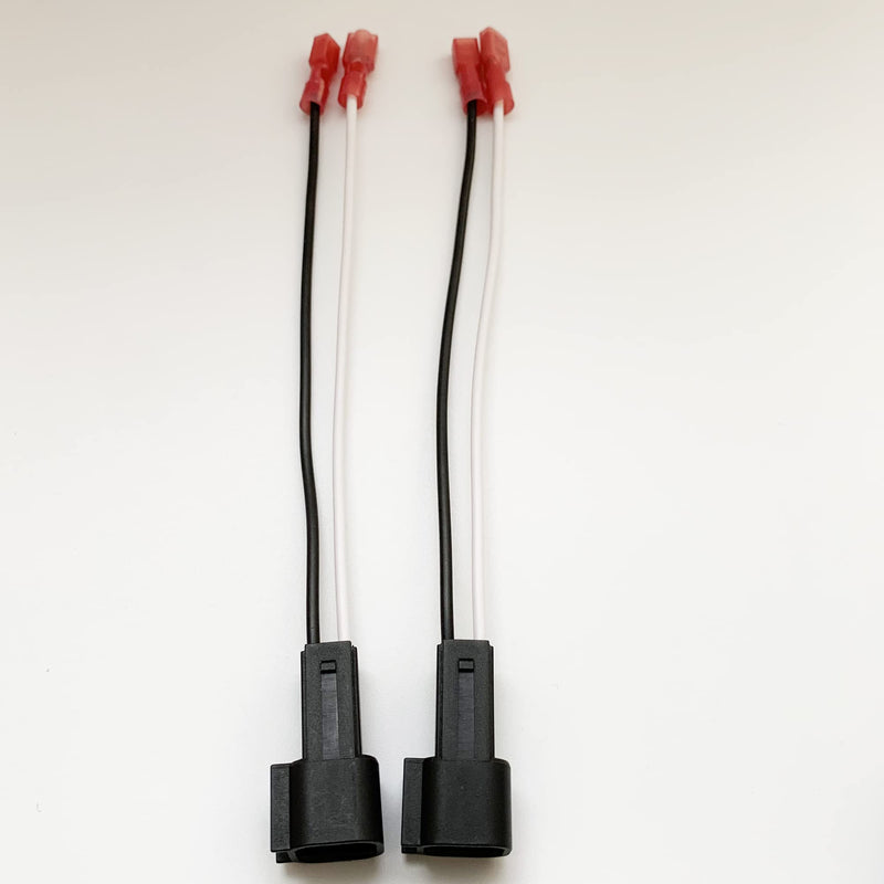 2 Pack 72-5600 Speaker Harness Replacement for Ford Speaker Wire Harness Adapter Replacement for Ford F150 F250 Escape Mustang Lincoln Mercury Mazda Speaker Wiring Harness Adapter 2