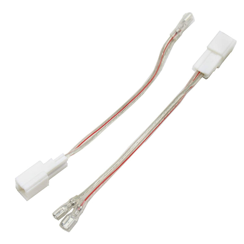 [AUSTRALIA] - RED WOLF for Toyota Camry 2018+ Front Door, Avalon 2019, Lexus is CT2011-2018 Dash Speaker Wire Harness Connector Adapter Tacoma 2020 Rear Door 