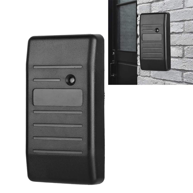 KIMISS RFID Security Card Reader 125kHz Wiegand 26 34 Access Control Waterproof Black ID 125kHz (Black IC 13.56MHz) Black Ic 13.56mhz