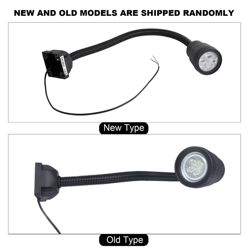5 W Machines LED Work Light LED Lamp Flexible Gooseneck Lamp 24 V 36 V for Lathe Milling Drill Industrial Lighting